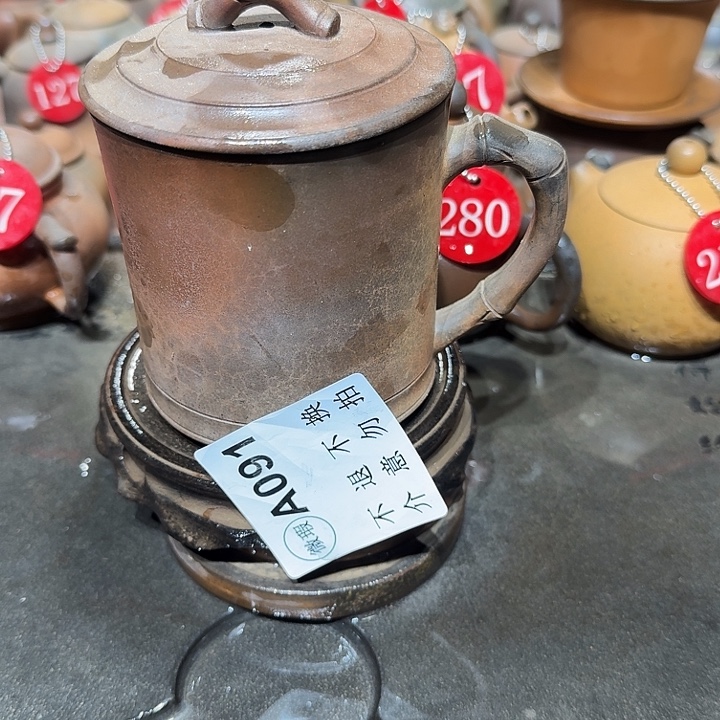 茶壶紫砂坭兴陶柴烧