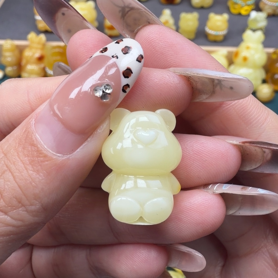 琥珀未镶嵌裸石蜜蜡