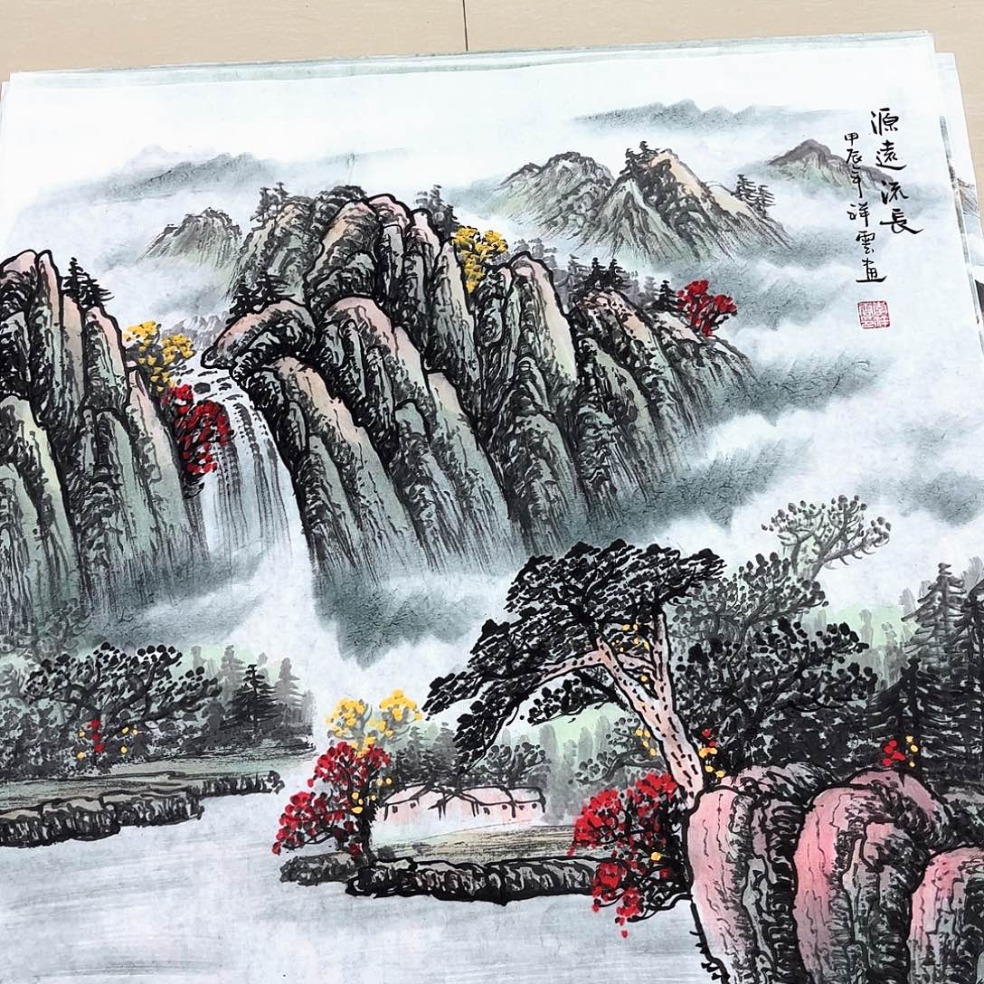 国画国画作品展，国画作品展