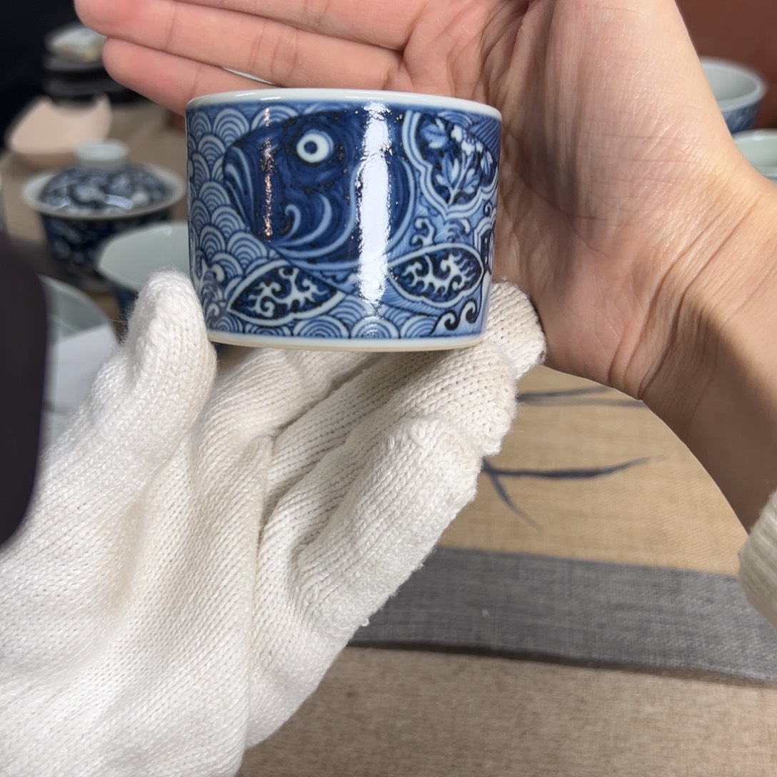 元风胖鱼小直口杯