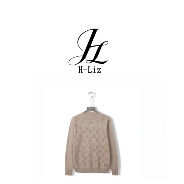 【H-Liz】琥珀流光丨高定烫钻针织衫打底衫上衣女7996