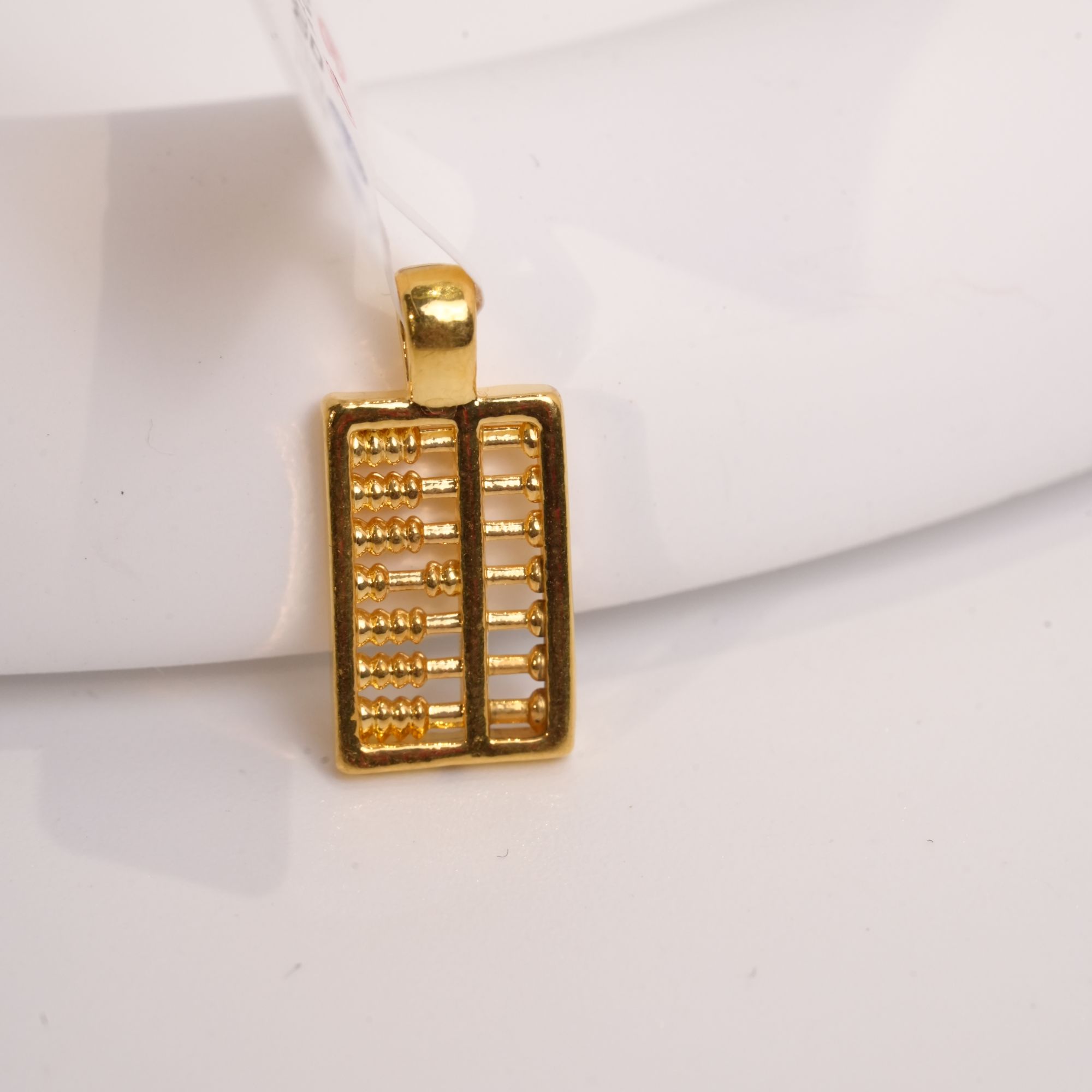 【小辛专属】足金999算盘吊坠 0.29 GPT086