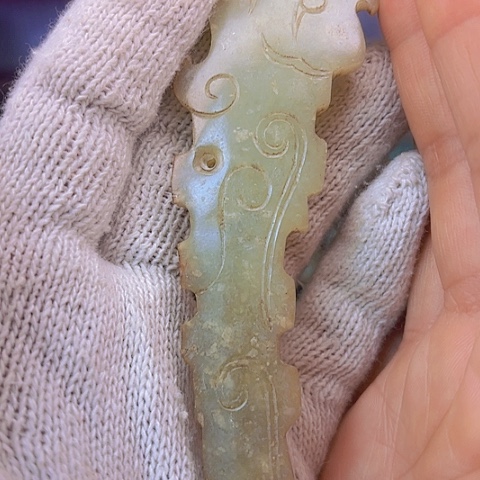 和田玉（白玉）挂件未镶嵌