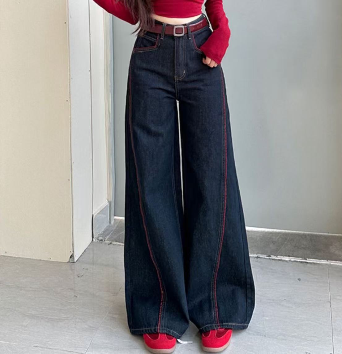 （思思）2025新款弯刀裤