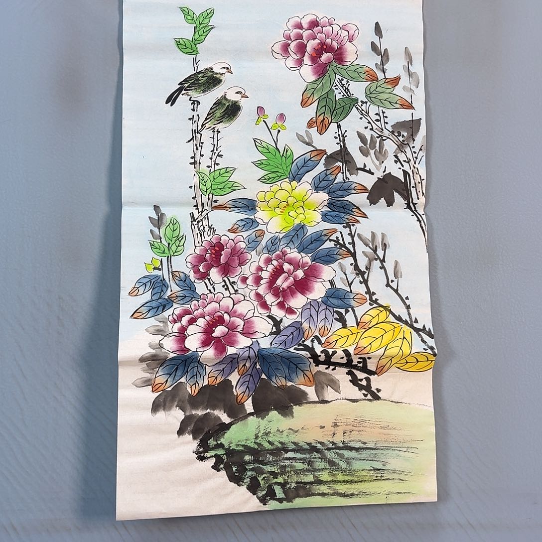 国画701 牡丹一如你