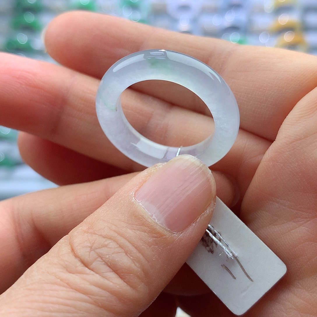 翡翠戒指未镶嵌17号