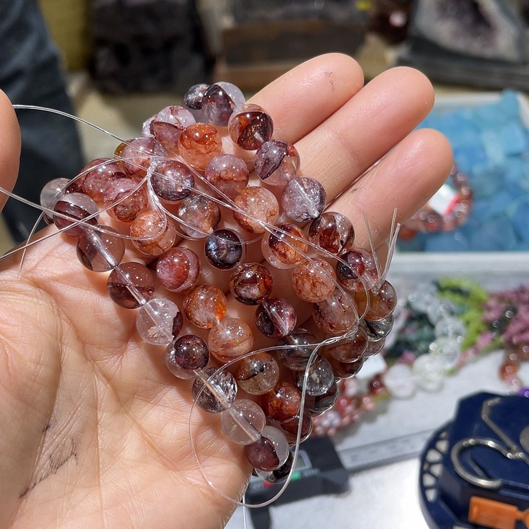 水晶手串9m m未镶嵌j h 619