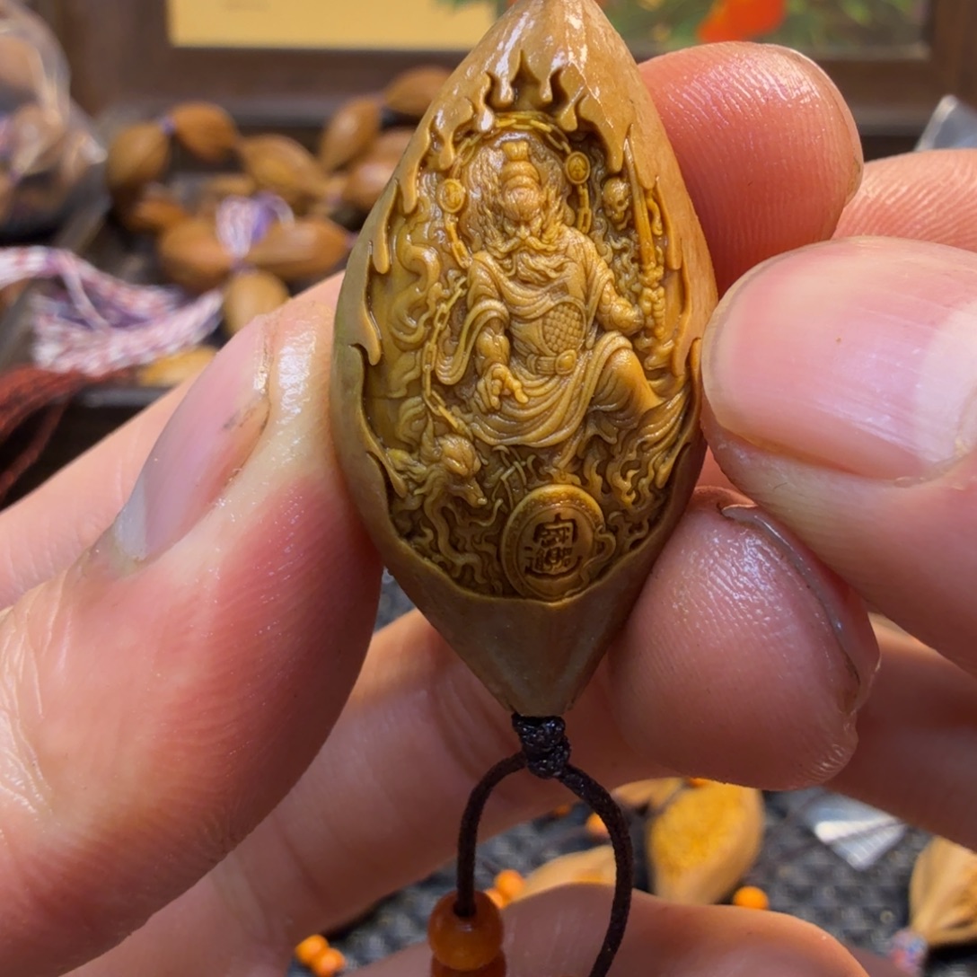橄榄核手串/手链钟馗单颗