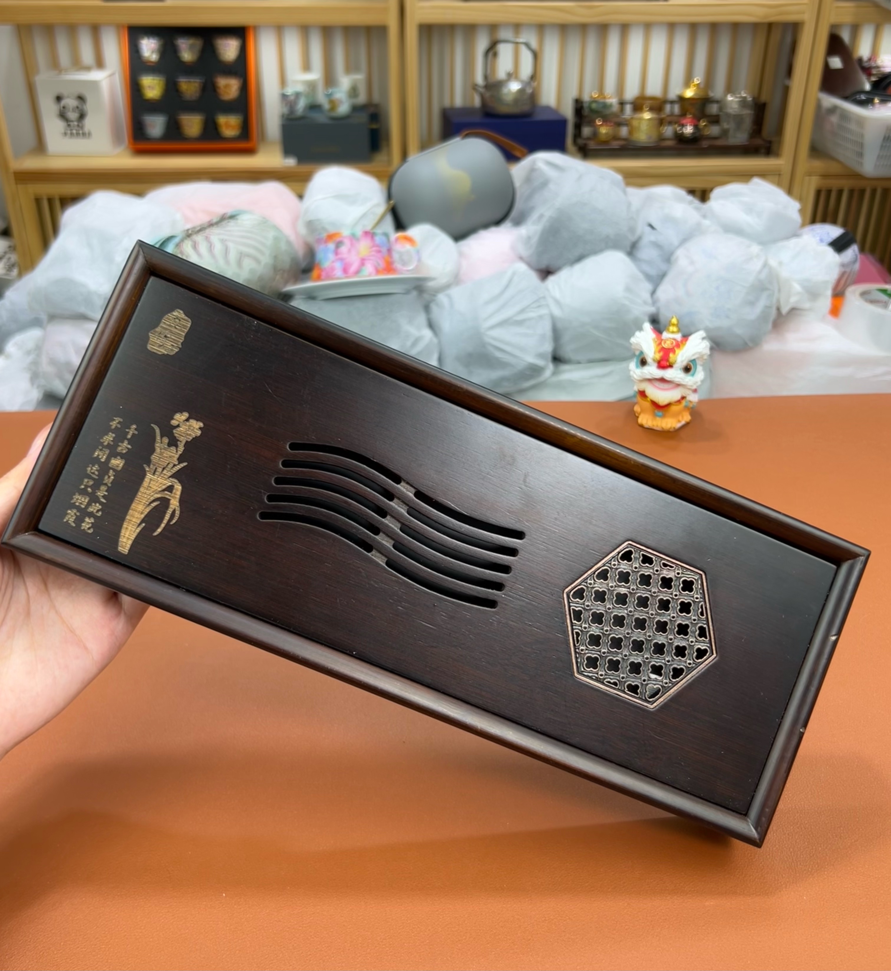 2025新款九竹茶盘@@YS660