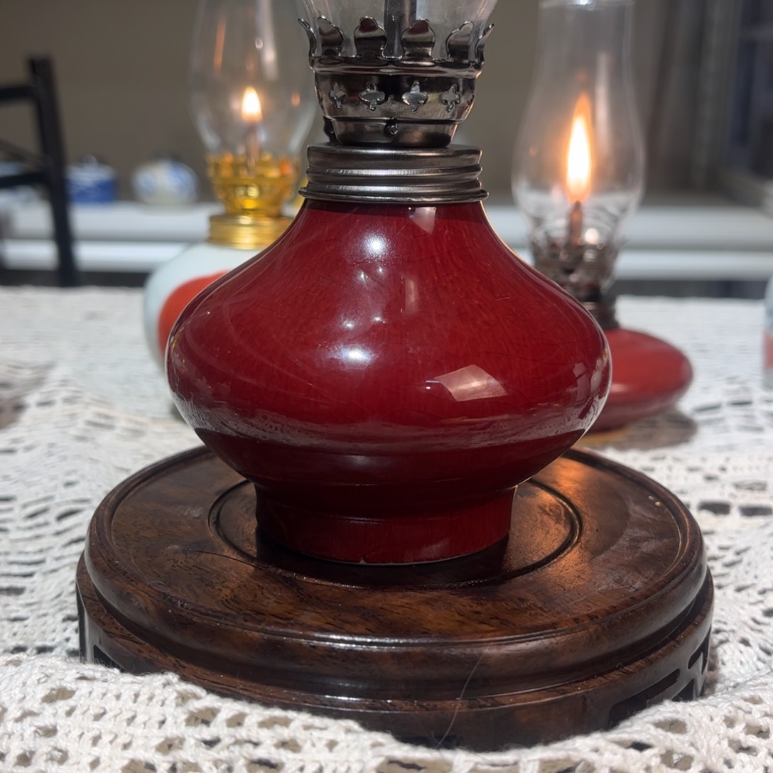 摆件景德镇陶瓷香薰灯