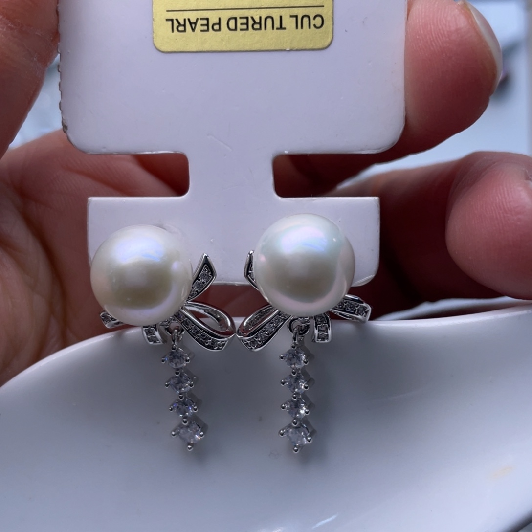 耳饰未镶嵌淡水珍珠