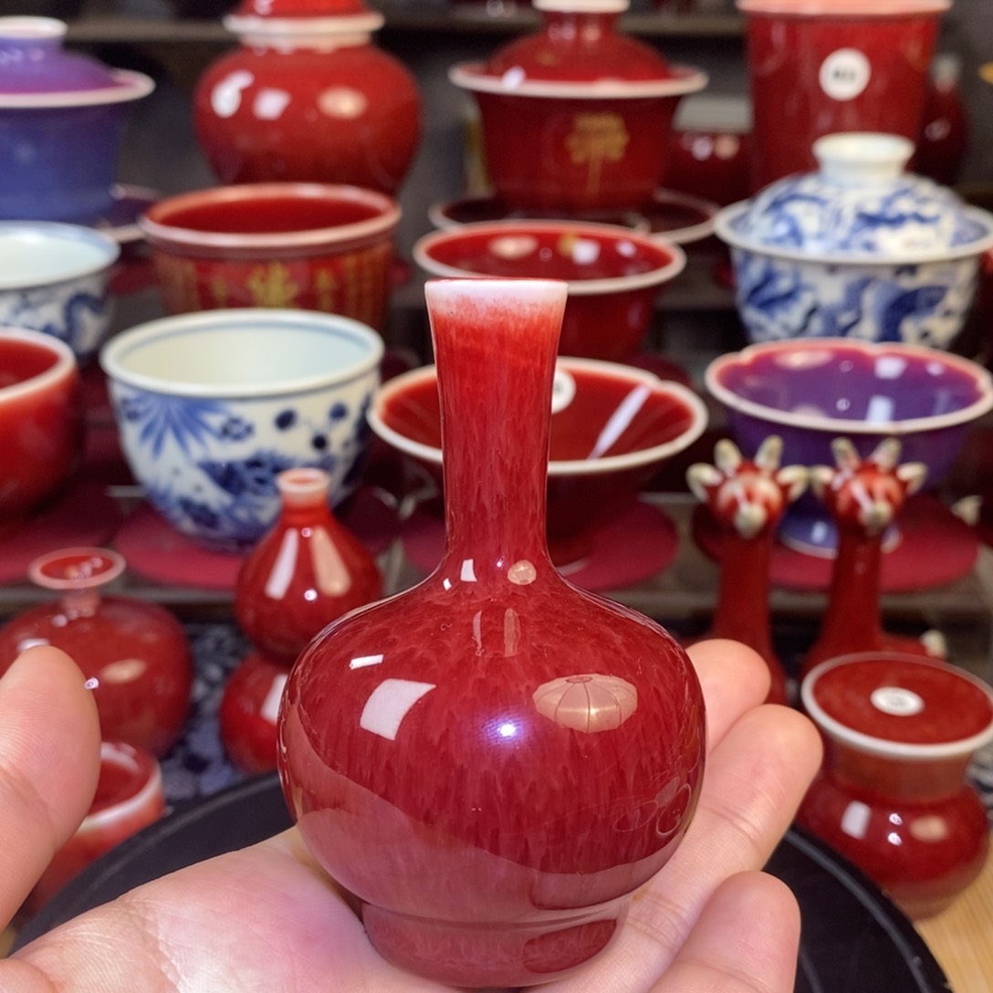 【闪购商品】景德镇名陶坊原矿郎红