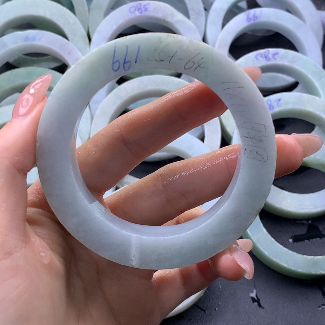 【闪购商品】未镶嵌翡翠手镯定制翡翠