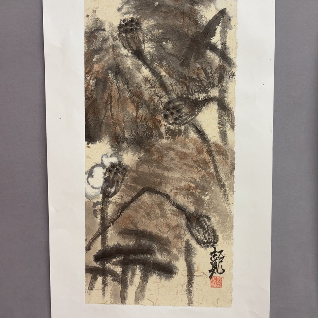 国画艺术家真人手绘