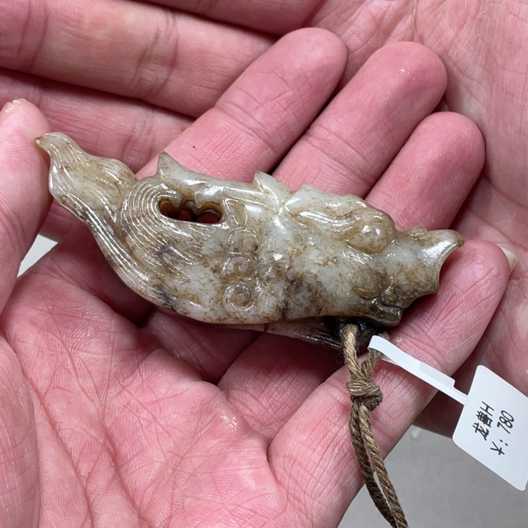 和田玉（糖玉）颈饰未镶嵌明*