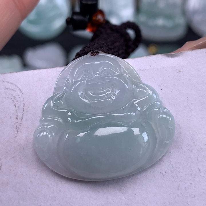 颈饰未镶嵌翡翠佛公