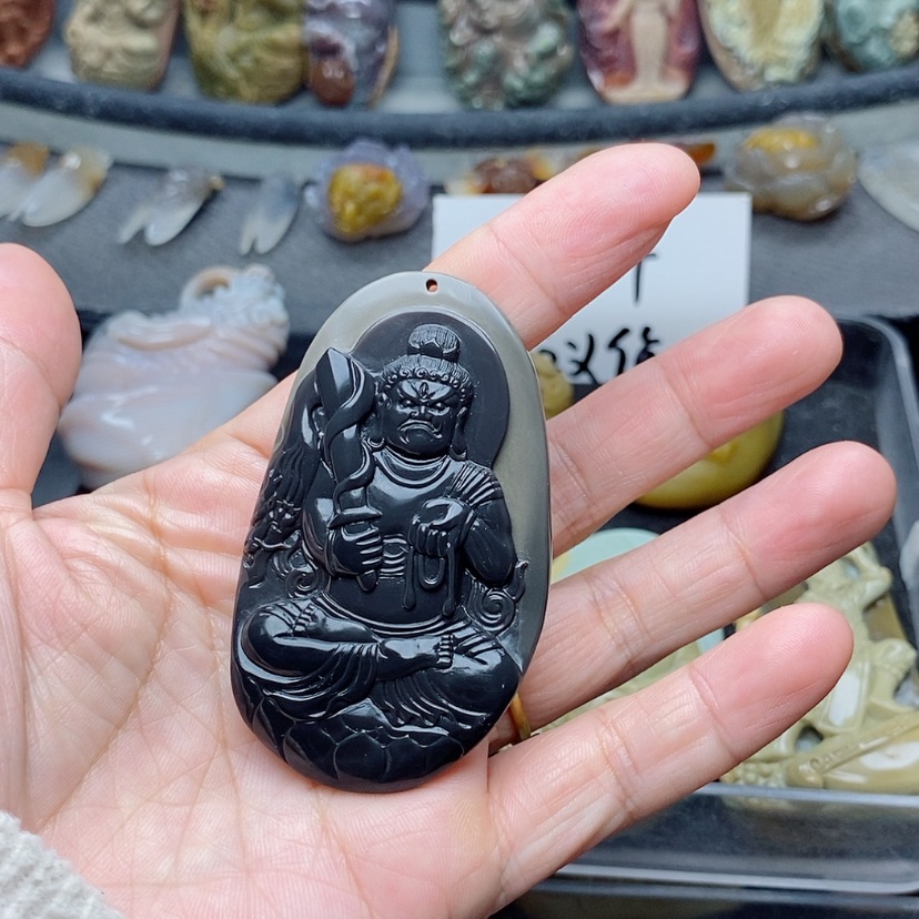 【闪购商品】定制石英质玉吊坠未镶嵌