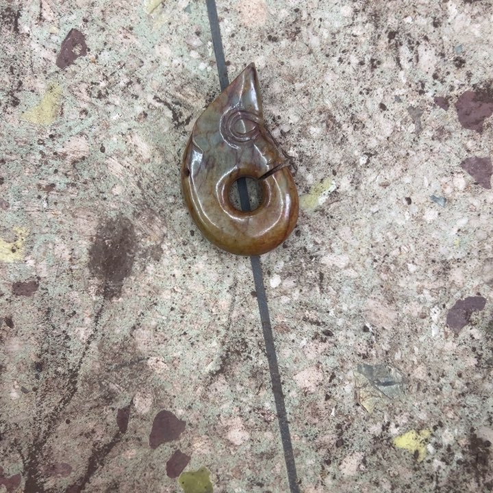 德***师和田玉（青玉）未镶嵌把件