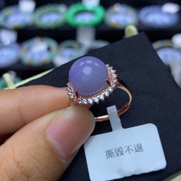 银S925镶嵌翡翠手串翡翠 11+