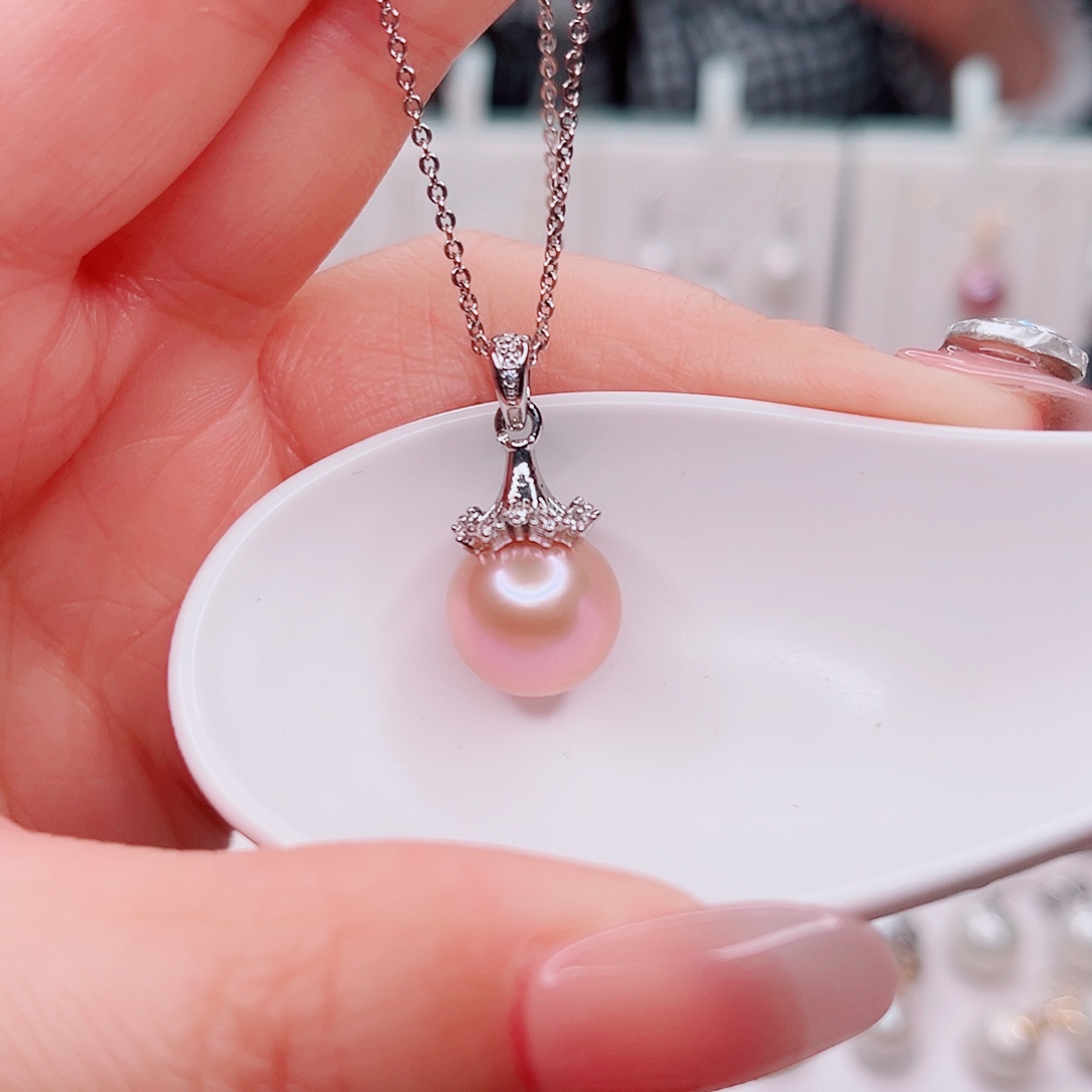 吊坠(赠链)淡水珍珠合金