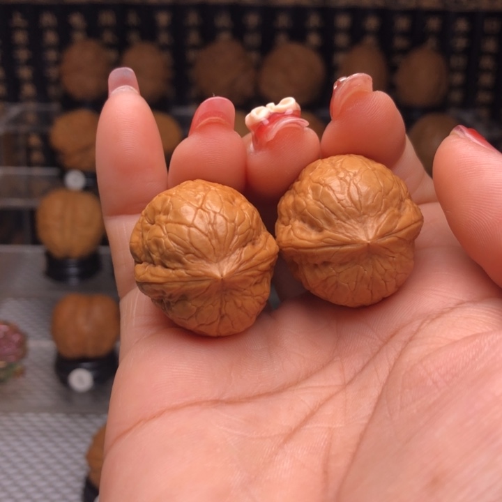 橄榄核吊坠3小青蛙