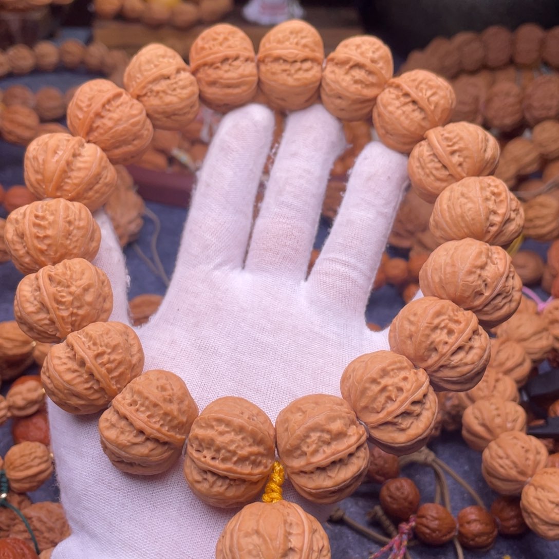 父***子文玩核桃手串秋子