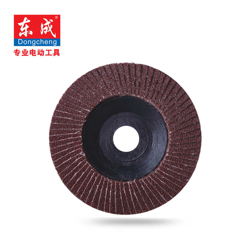 东成百叶轮打磨片百叶片角磨机抛光片100千叶轮不锈钢抛光轮东城