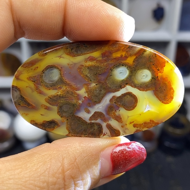玛瑙/玉髓未镶嵌颈饰