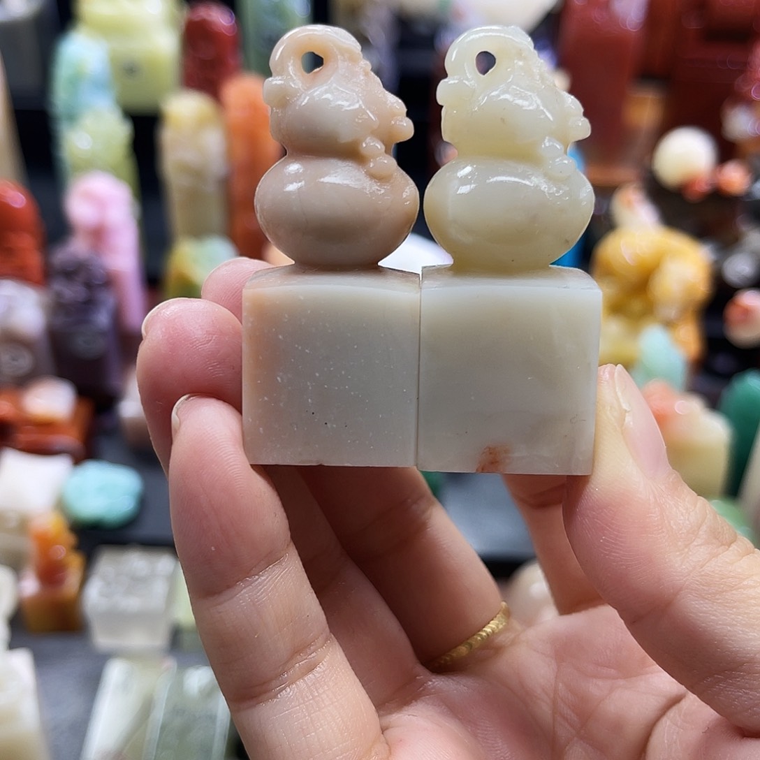 寿山石印石春****误8589包