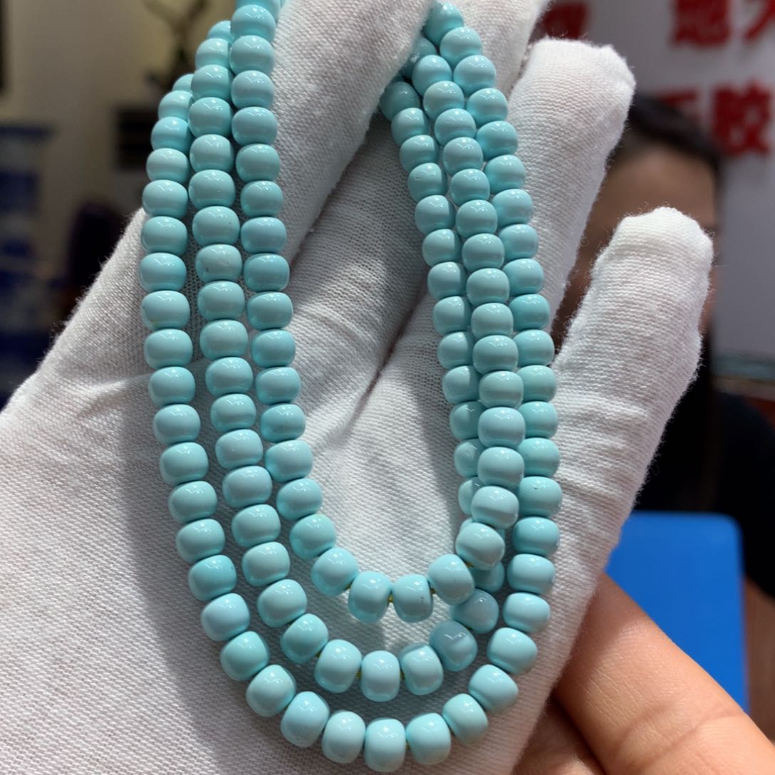 绿松石长链未镶嵌