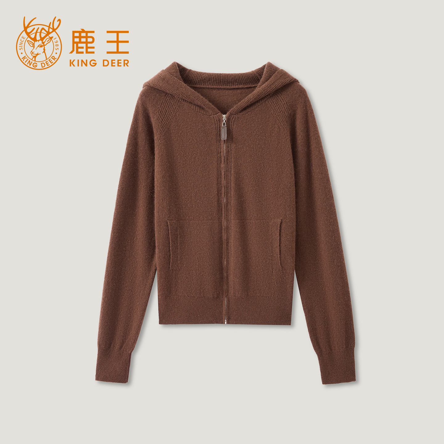 King Deer/鹿王秋冬新款女式长袖羊绒衫L805888