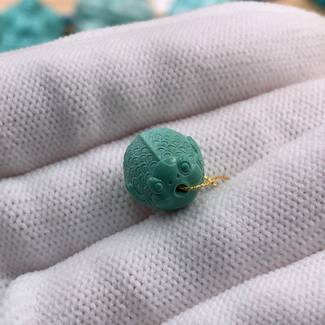 绿松石珠宝玉石未镶嵌