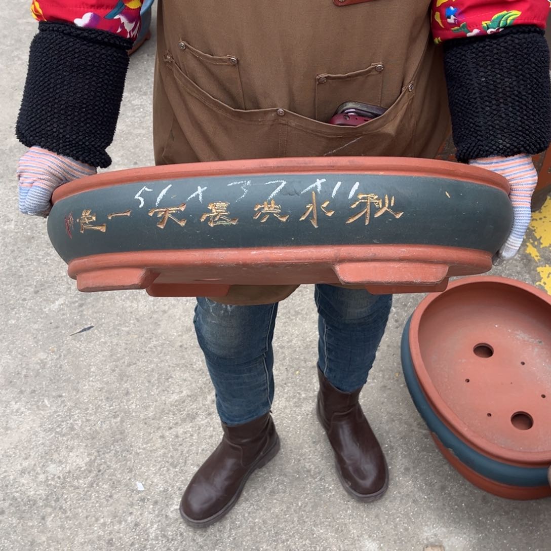 紫砂花盆盆景艺术