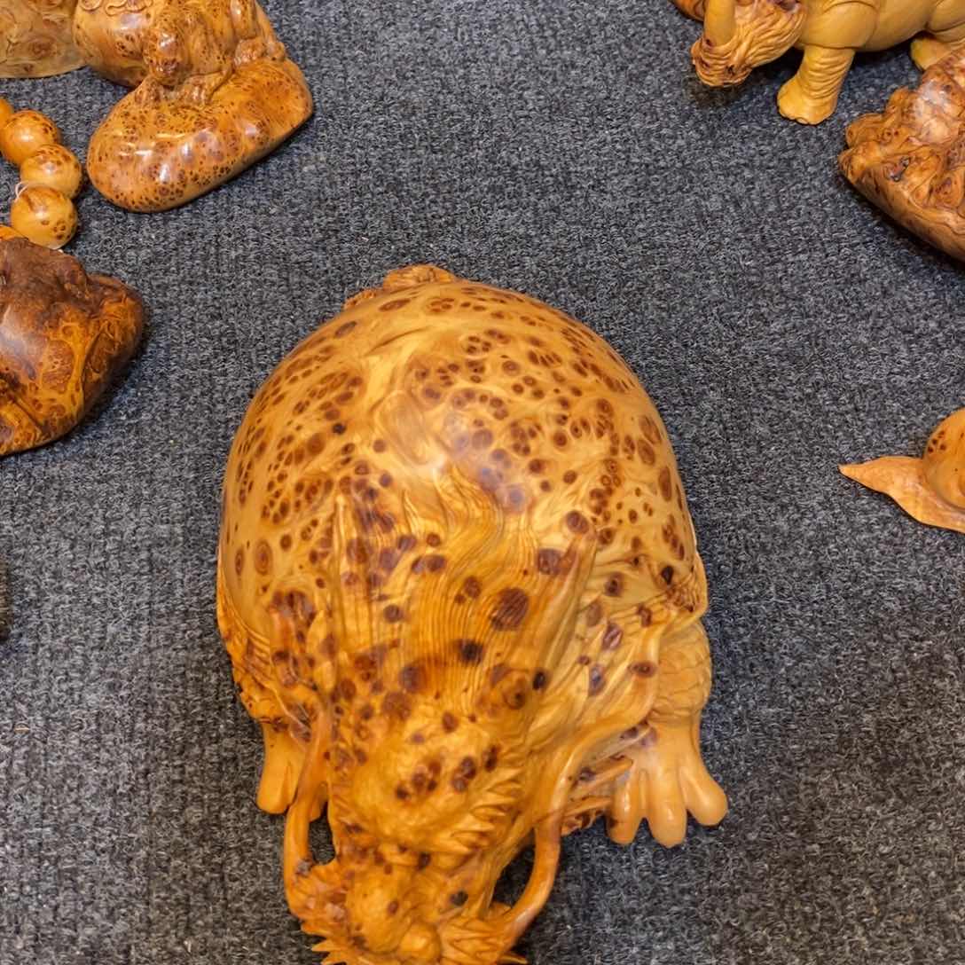 柏木（崖柏）太行精品陈化黑金满瘤龙龟