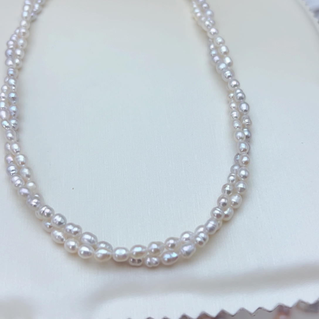 淡水珍珠珍珠银S925镶嵌