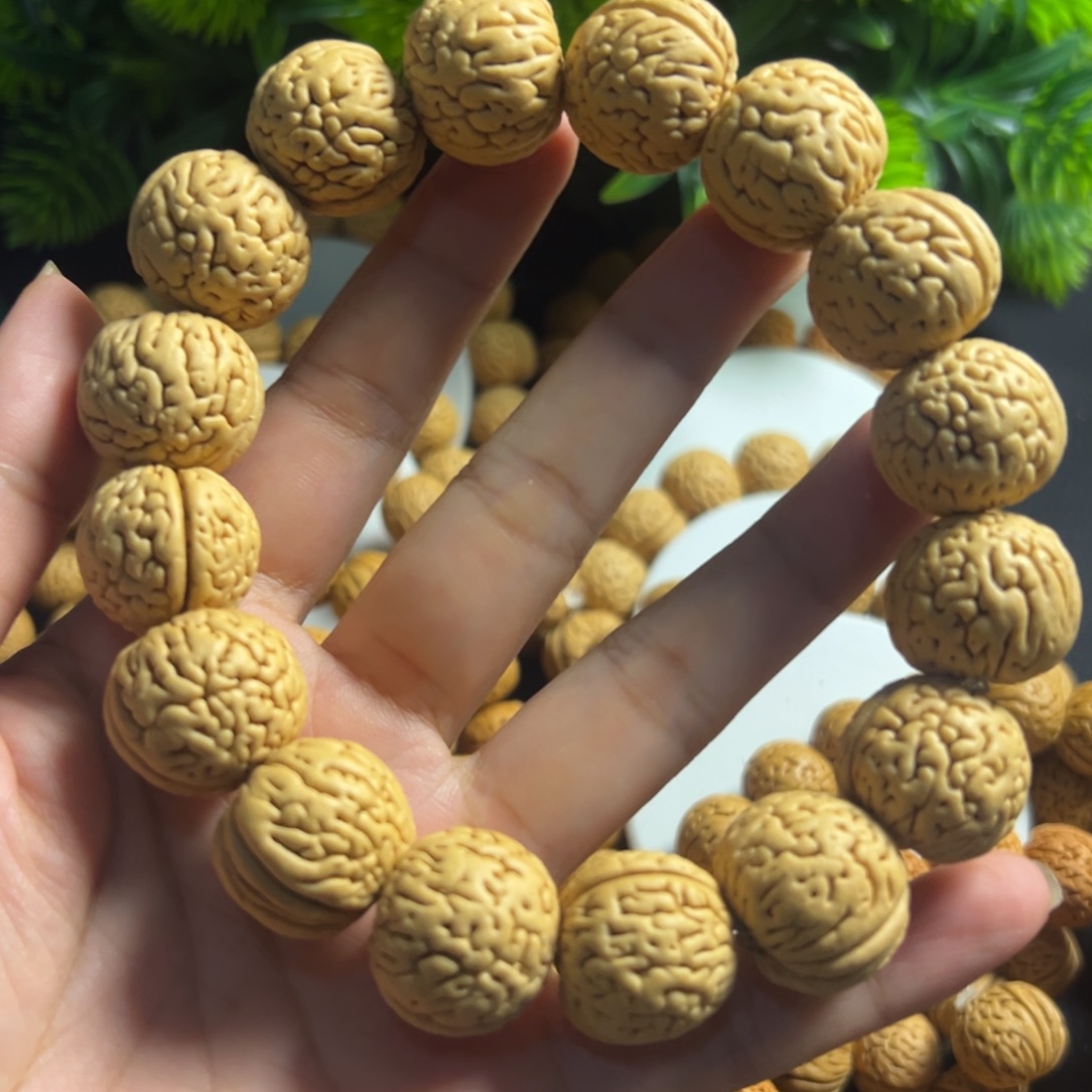 矶***人桃木手串/手链盘锦肌肉18+