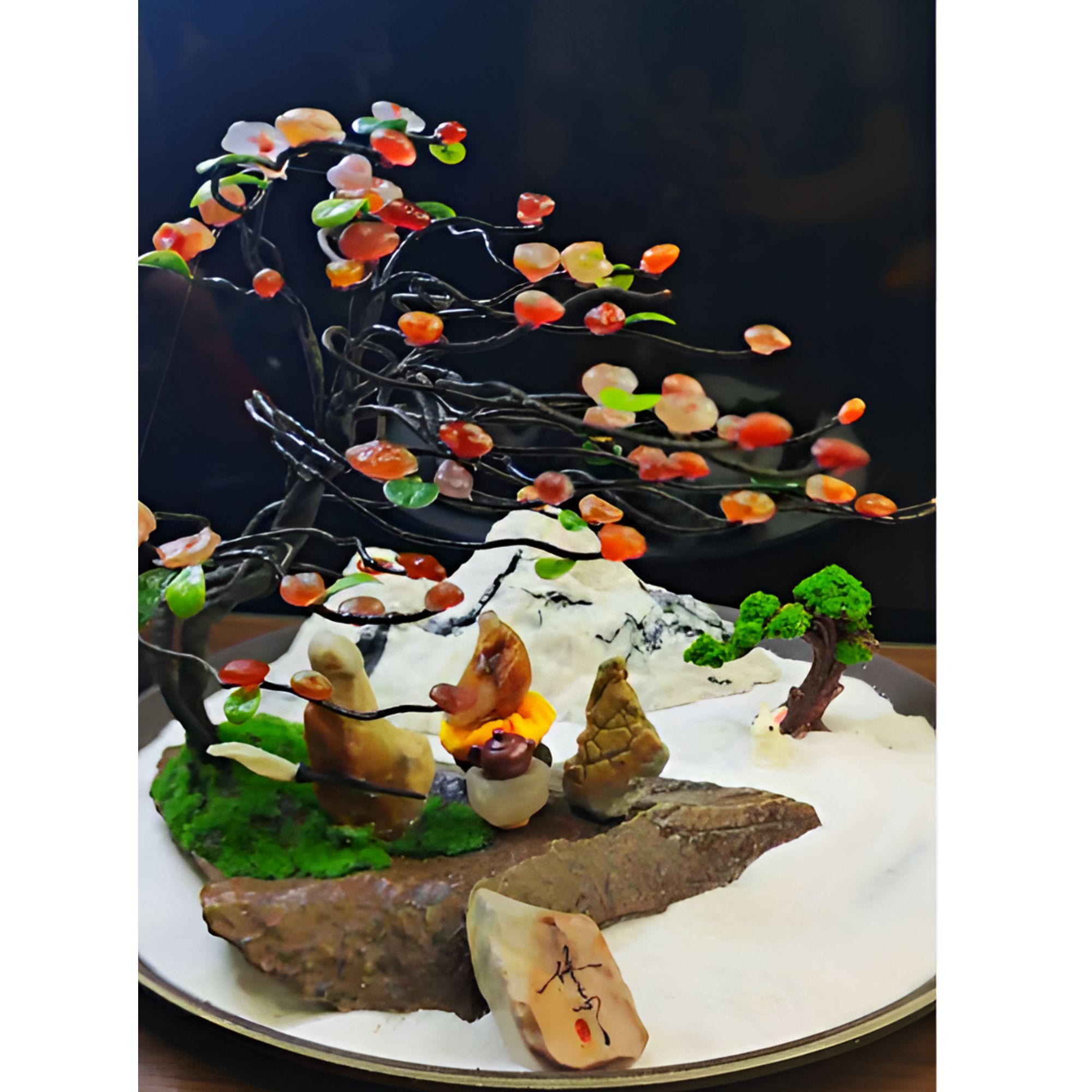 明道：奇石-纯天然原石摆件【修心】