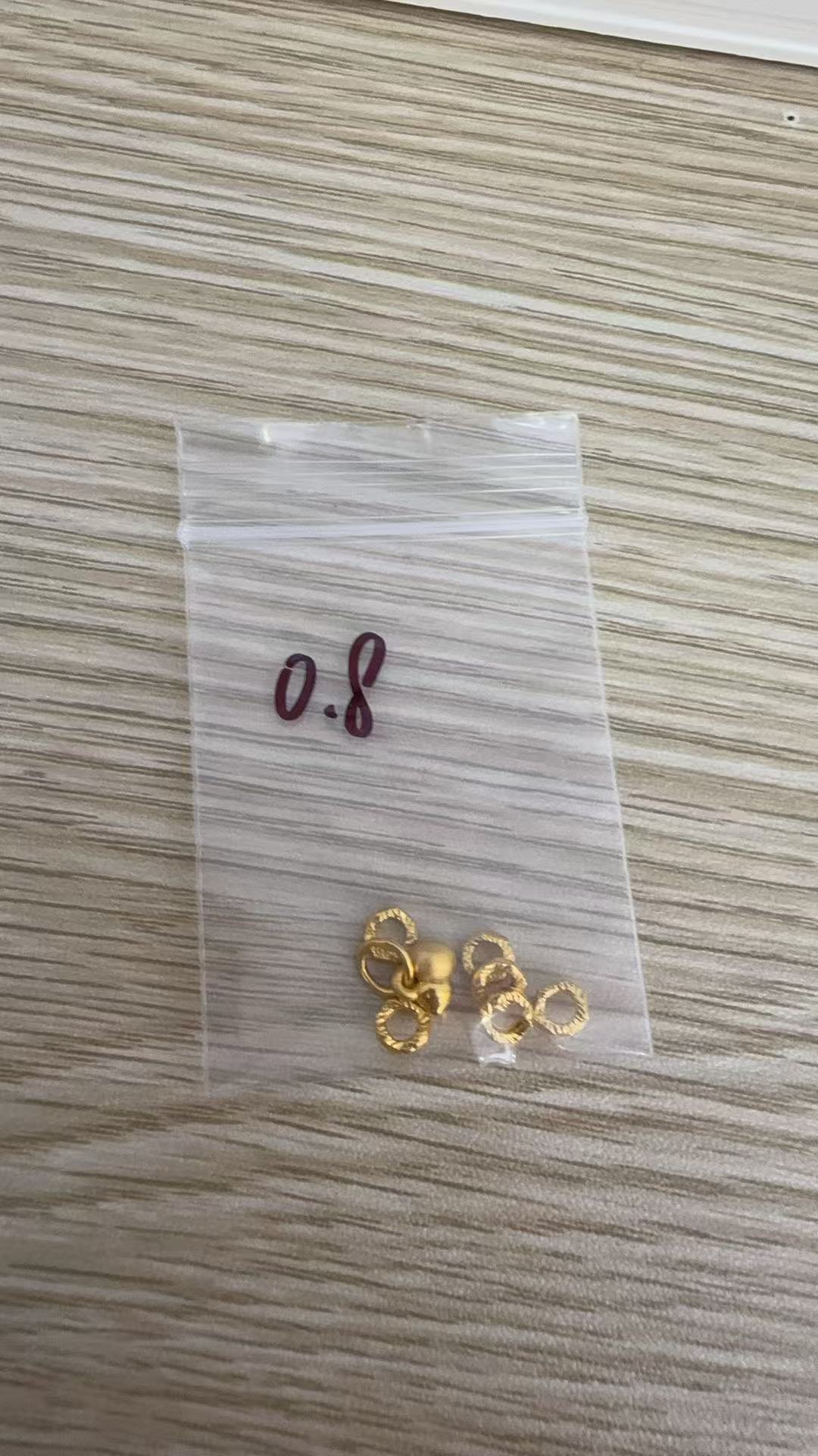 足金999 葫芦+碎金 0.8（多退少补）