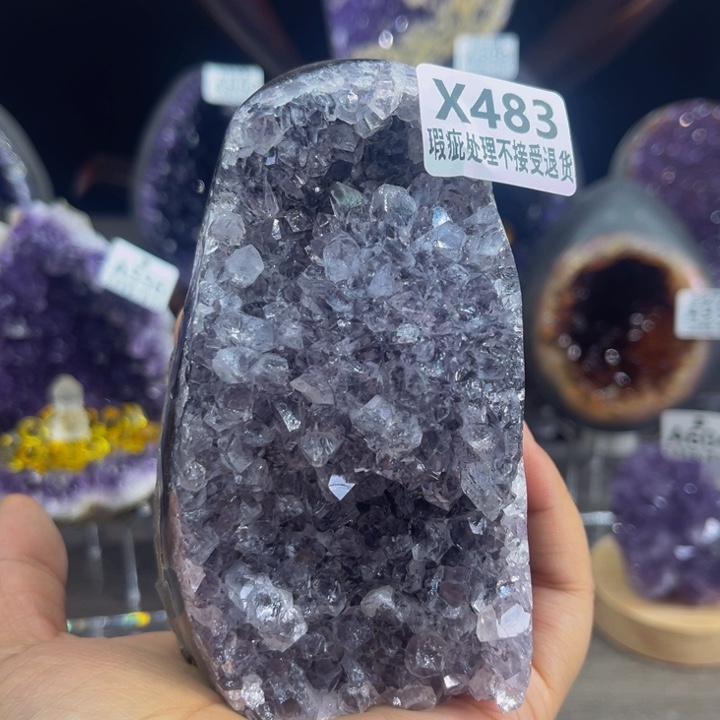 中大型水晶摆件随行未镶嵌包邮