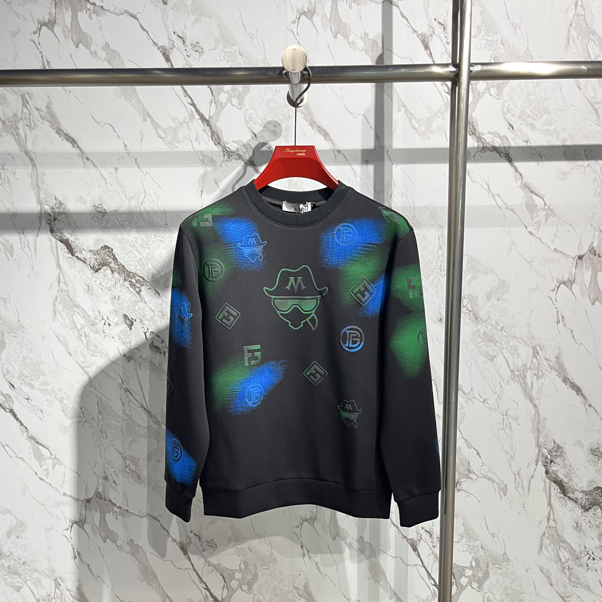 GF秋冬季男士长袖卫衣潮流时尚个性百搭