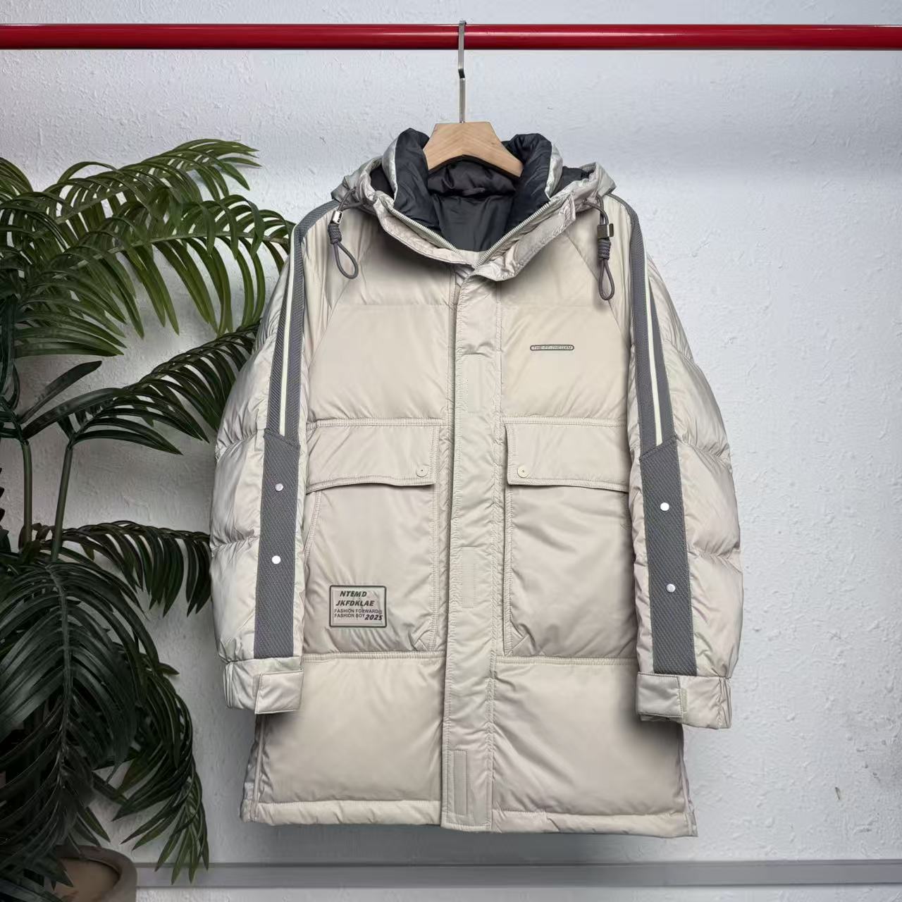 2025冬季长款户外防寒百搭情侣保暖外套-非标（无洗水标）-2518