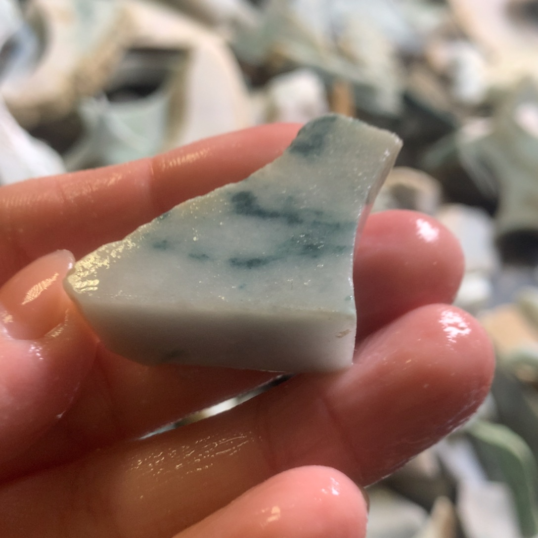 翡翠颈饰未镶嵌缅甸翡翠