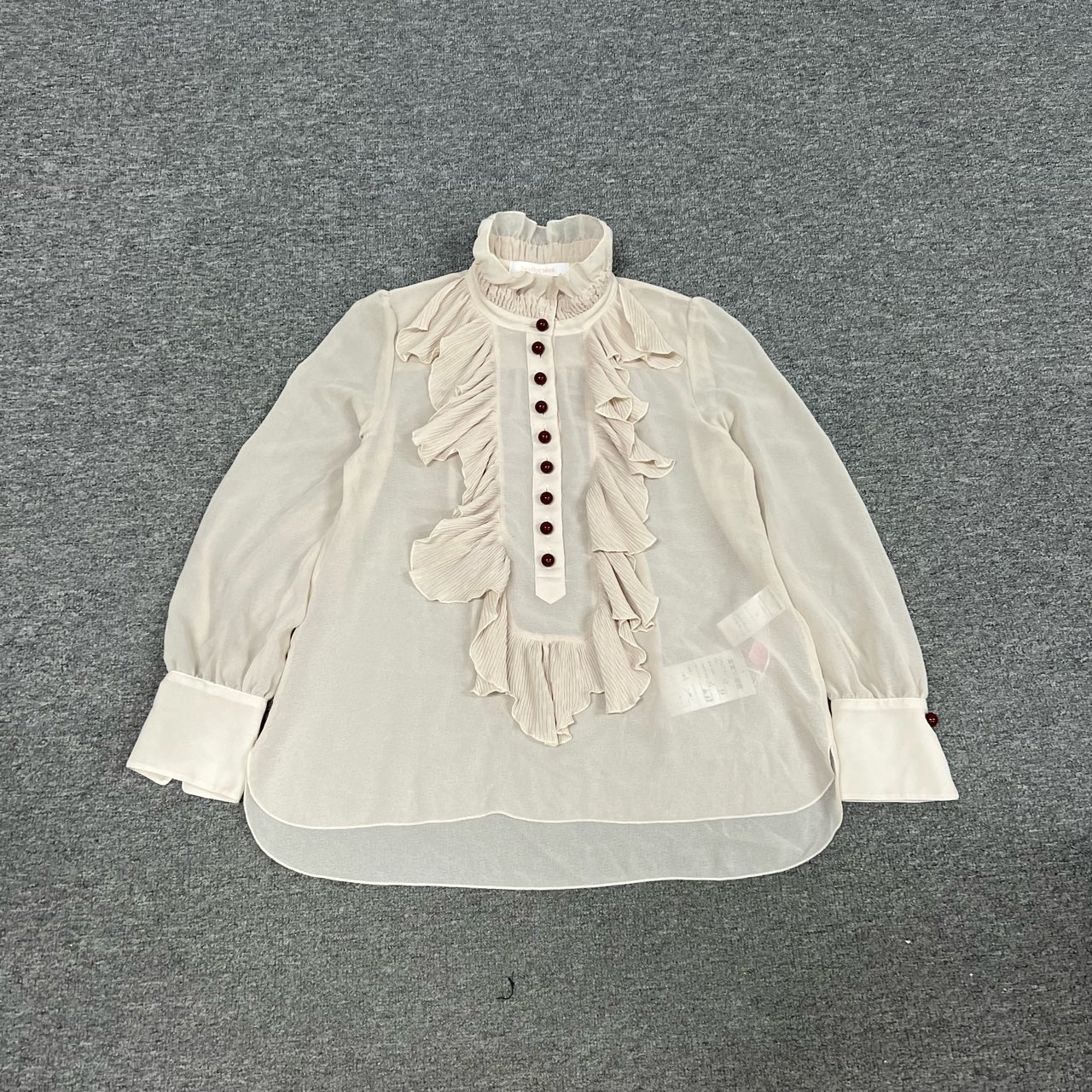 99新 Chloe/蔻依 chloe雪纺衬衫