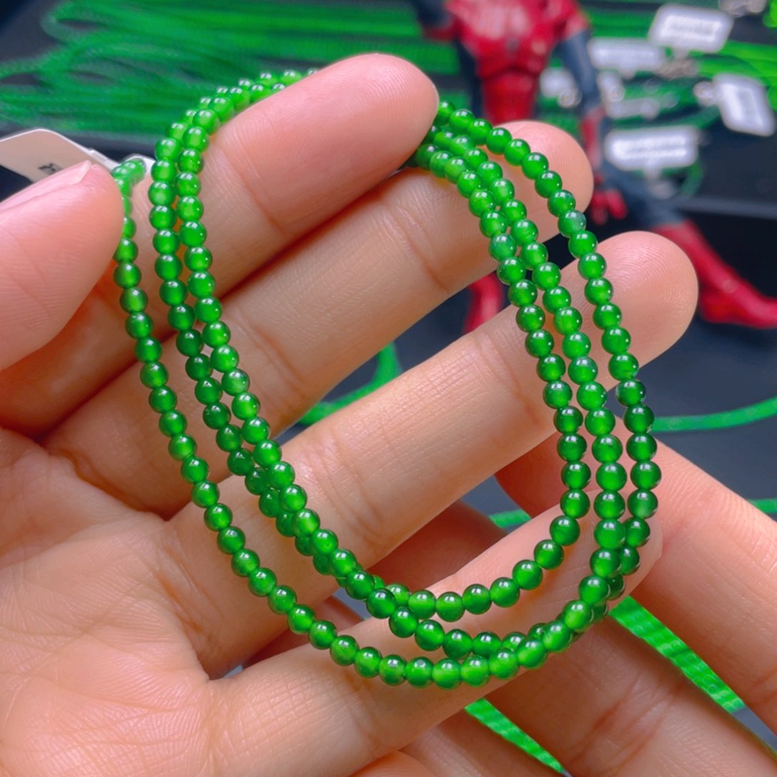 翡翠颈饰未镶嵌，1