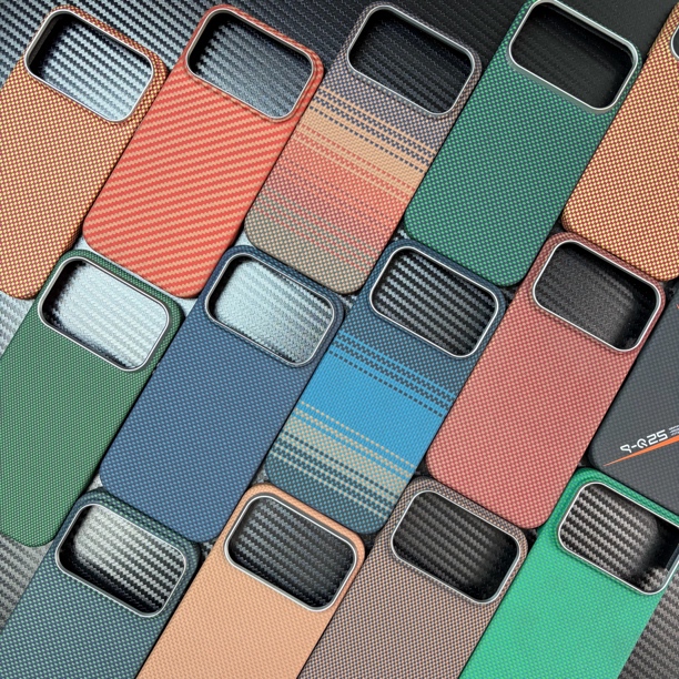 【全新微瑕】适用苹果17Pro凯夫拉芳纶纤维手机壳磁吸超薄超轻