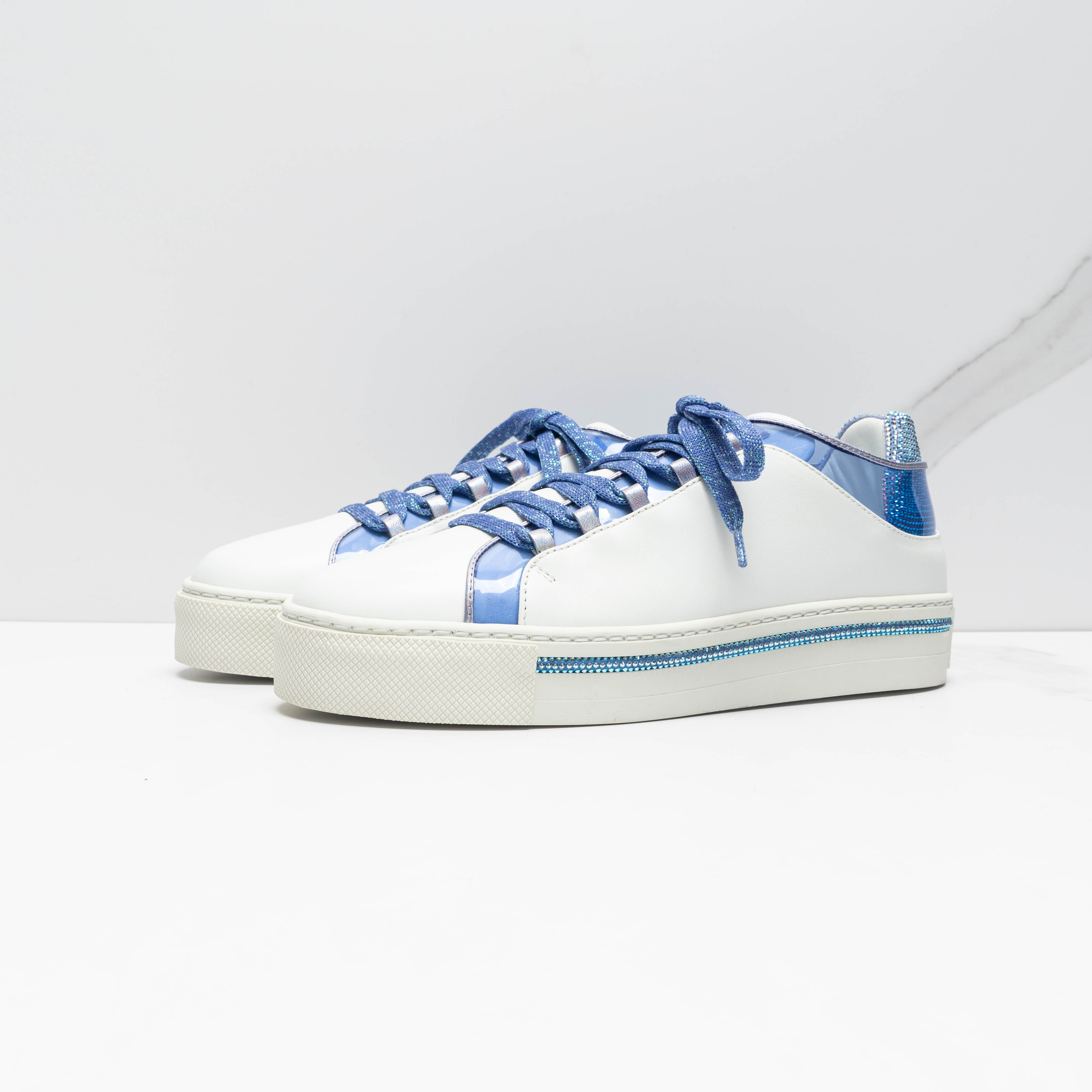 全新未使用  【瑞池女装】Rene Caovilla女士水钻休闲鞋/RCGS00016