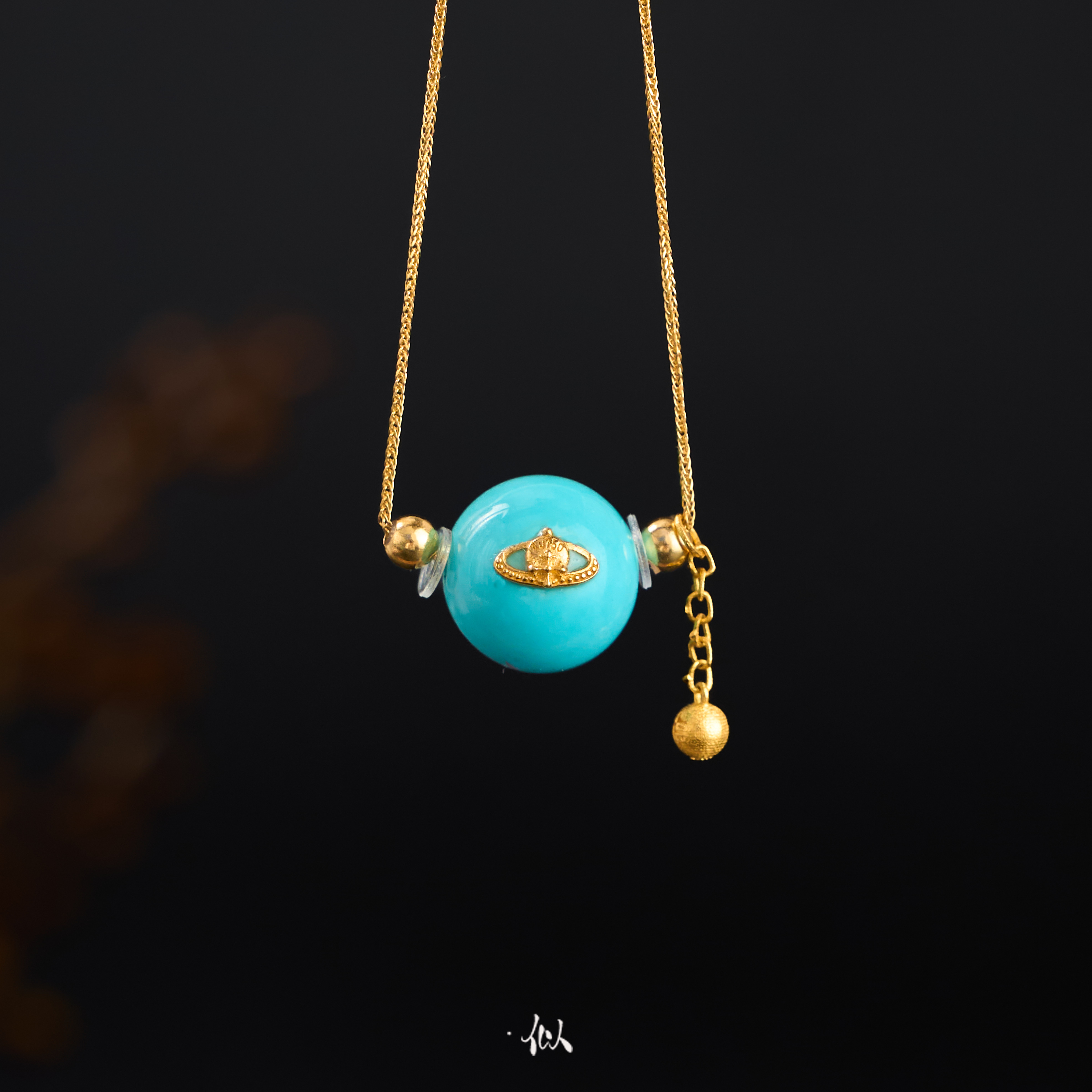 【松知】·似梓珠宝· 18K绿松项链 XYGD3089437-C  预