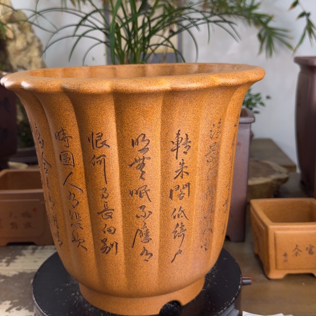 随***之紫砂花盆紫砂花盆