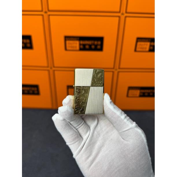 新款佐罗分色唐草花纯铜煤油打火机防风经典（需自备油）