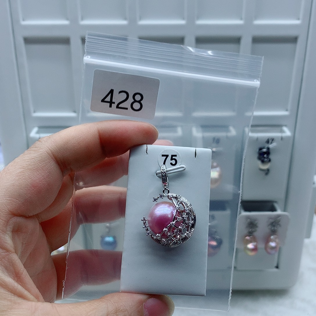 吊坠(不含链)合金淡水珍珠